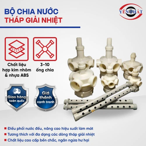 Bộ chia nước tháp giải nhiệt 2