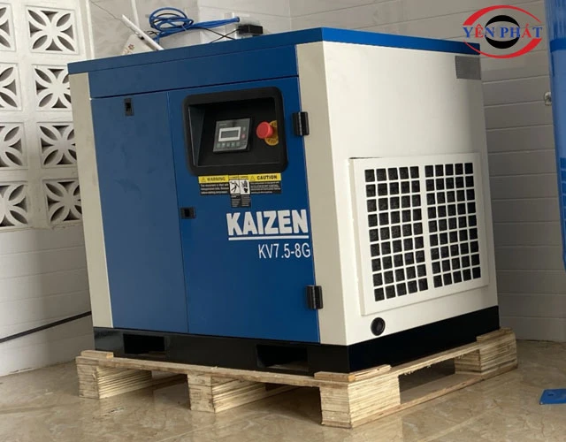 Hình ảnh thực tế Máy nén khí Kaizen