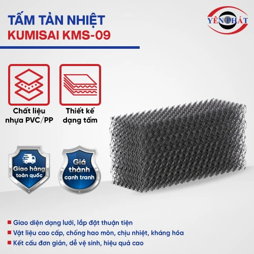 Linh kiện tấm tản nhiệt Kumisai KMS-09 2
