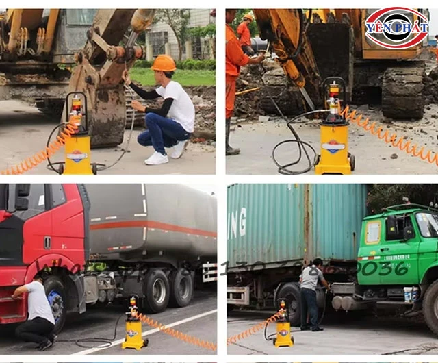 Máy bơm mỡ Ô tô tiết kiệm công sức