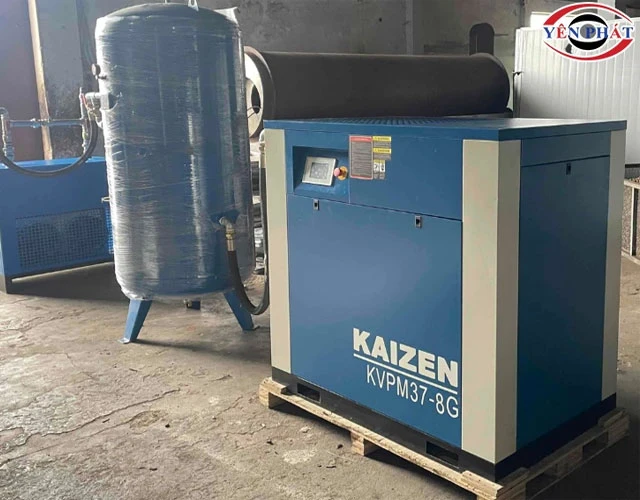 Máy nén khí trục vít Kaizen 50HP 37kW