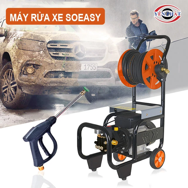 Top 6+ Máy rửa xe Soeasy: Xịt êm, Tiết kiệm nước vượt trội