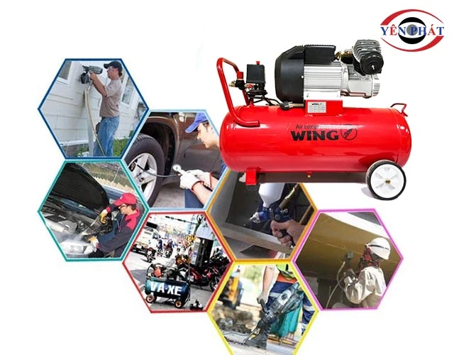 ứng dụng máy nén khí 60 lít
