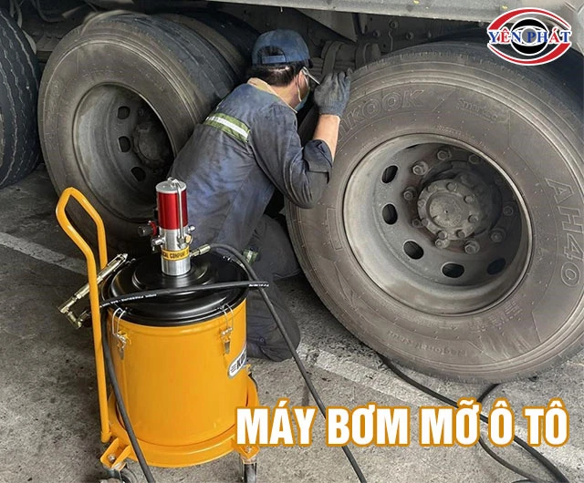 Máy bơm mỡ ô tô