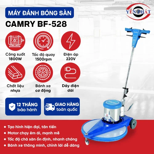 Máy đánh bóng sàn tốc độ cao Camry BF-528 2