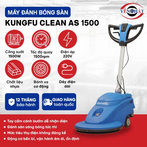 Máy đánh bóng sàn Kungfu Clean AS 1500 2