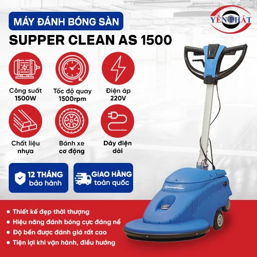 Máy đánh bóng sàn Supper Clean AS 1500 2