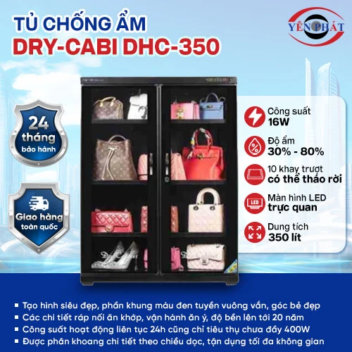 Tủ chống ẩm DHC-350 2