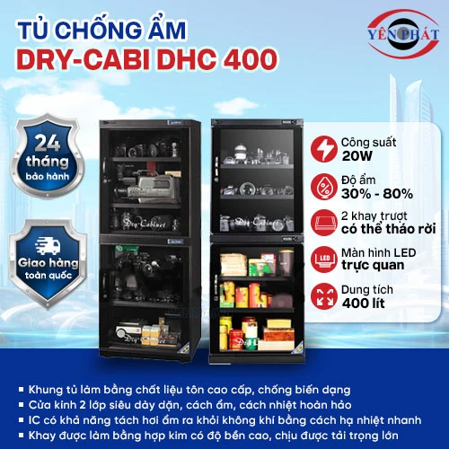 Tủ chống ẩm Dry-Cabi DHC 400 2