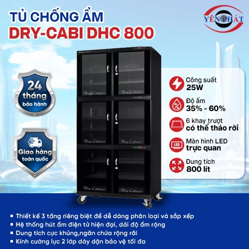 Tủ chống ẩm Dry-Cabi DHC 800 2