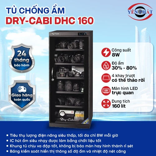 Tủ chống ẩm máy ảnh Dry-Cabi DHC 160 2