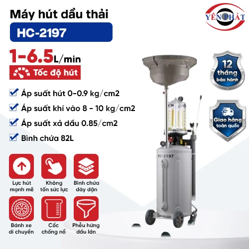 Máy hút dầu thải HC-2197 2