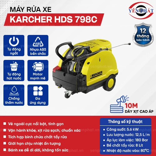Máy phun rửa xe Karcher HDS 798C 2