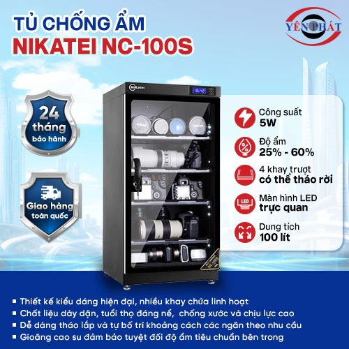 Tủ chống ẩm Nikatei NC-100S 2