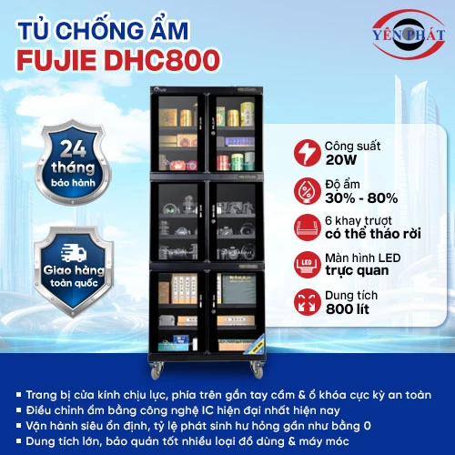 Tủ chống ẩm Fujie DHC800 2