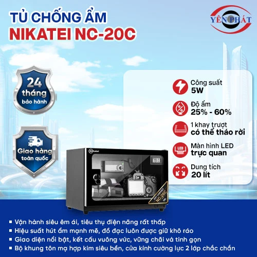 Tủ chống ẩm Nikatei NC-20C 2