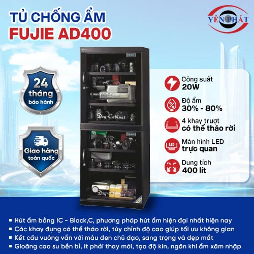 Tủ chống ẩm Fujie AD400 2