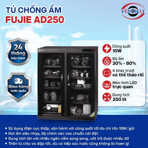 Tủ hút ẩm máy ảnh FujiE AD250 2