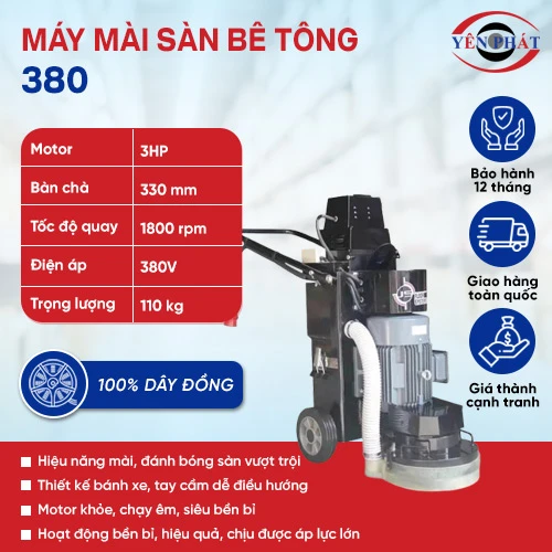 Máy mài sàn 380 2