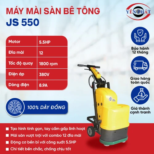 Máy mài sàn JS 550 2