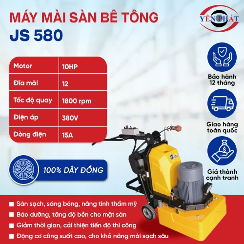 Máy mài sàn JS 580 2