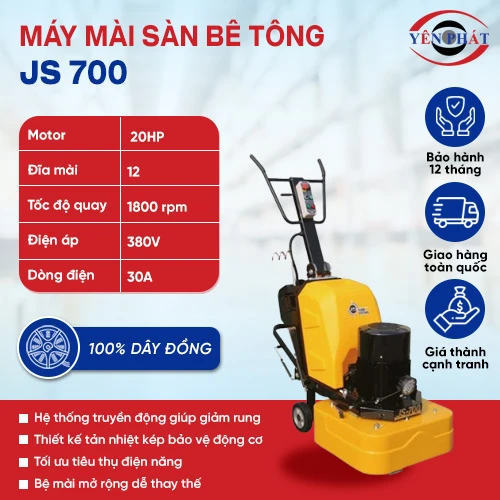 Máy mài sàn JS 700 2