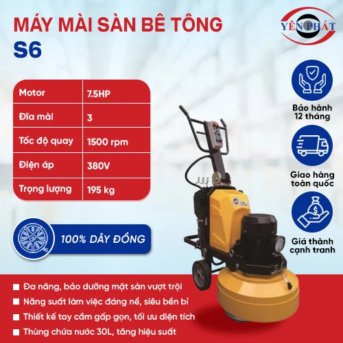 Máy mài sàn S6 2