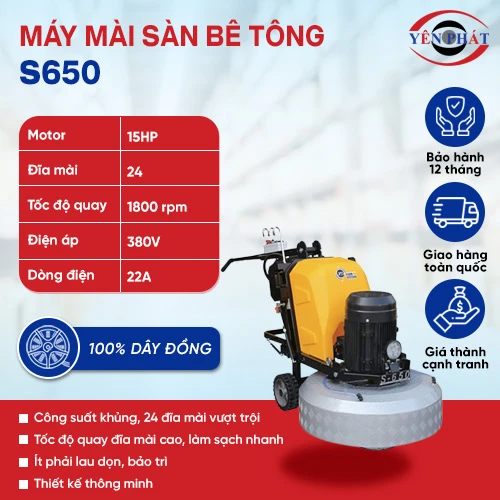 Máy mài sàn S650 2