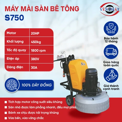 Máy mài sàn S750 2