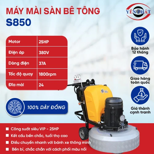 Máy mài sàn S850 2
