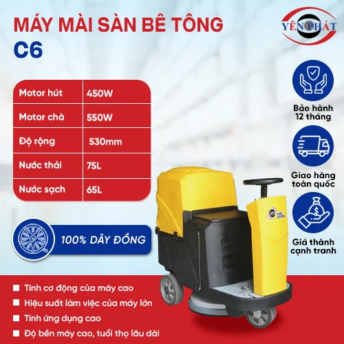 Máy mài sàn C6 2