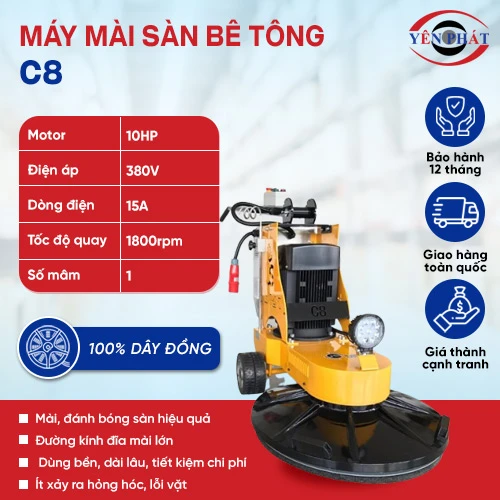Máy mài sàn C8 2