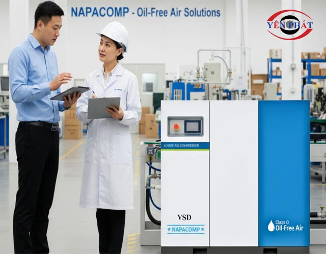 Máy nén khí không dầu