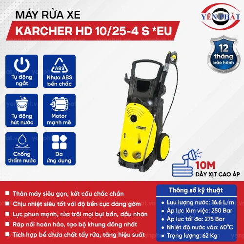 Máy bơm nước rửa xe Karcher HD 10/25-4 S *EU 2