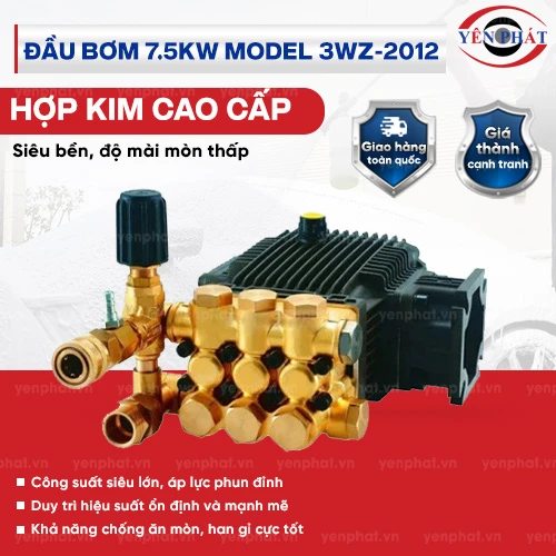 Đầu bơm 7.5KW model 3WZ-2012 2