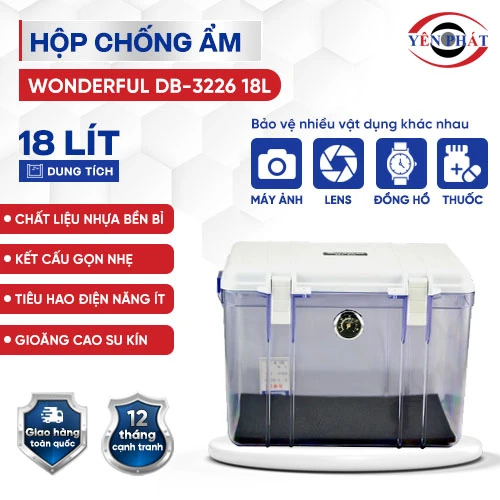 Hộp chống ẩm camera Wonderful DB-3226 18L 2