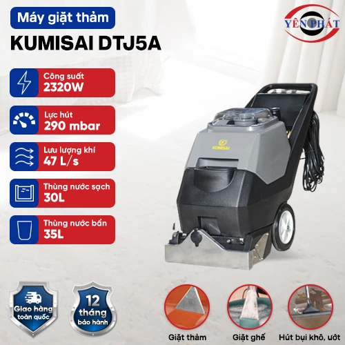 Máy giặt thảm Kumisai DTJ5A 2