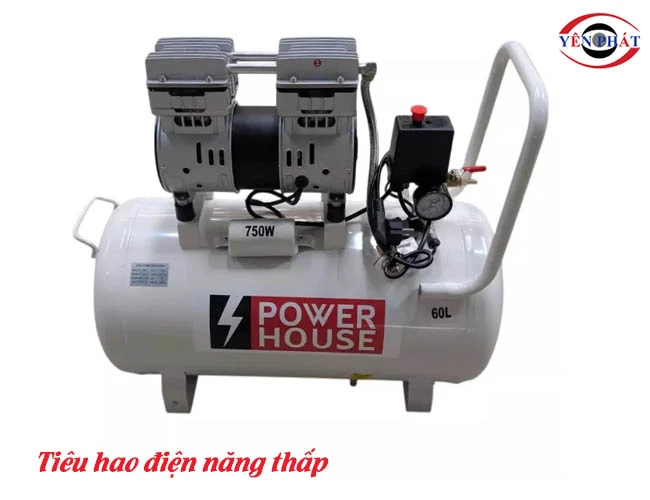 máy nén khí 750W tiết kiệm điện