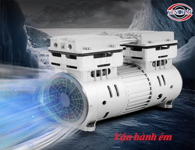 máy nén khí 750W vận hành êm