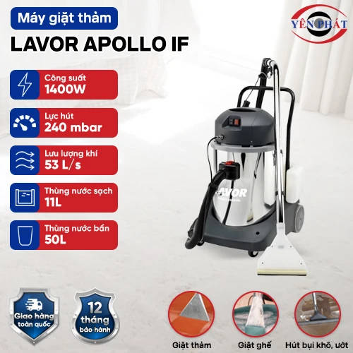 Máy giặt thảm công nghiệp Lavor APOLLO IF 2