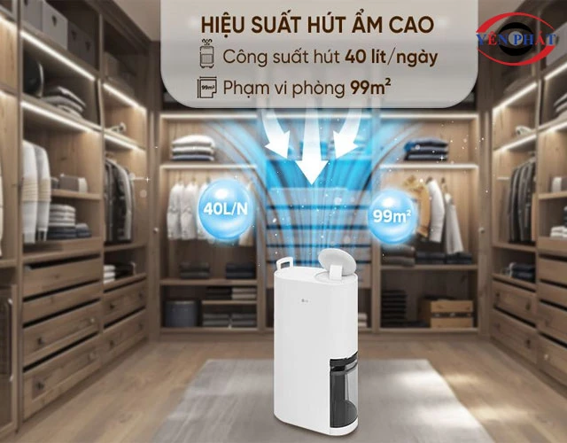 Tính toán diện tích, chọn công suất phù hợp
