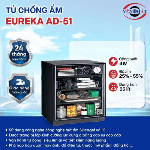 Tủ chống ẩm Eureka AD-51 2
