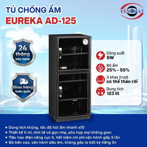 Tủ chống ẩm máy ảnh Eureka AD-125 2