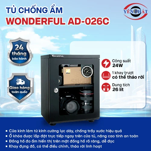 Tủ chống ẩm Wonderful AD-026C 2