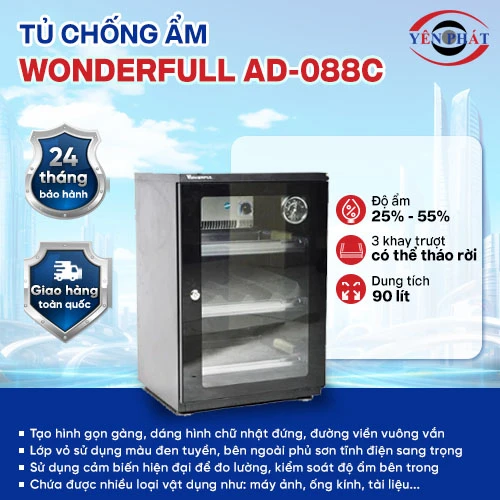 Tủ chống ẩm Wonderfull AD-088C 2