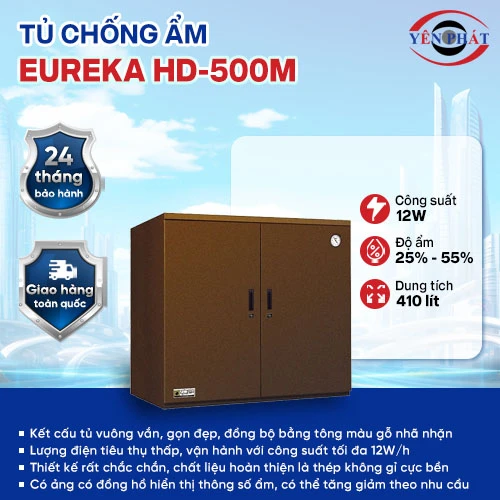 Tủ hút ẩm công nghiệp Eureka HD-500M 2