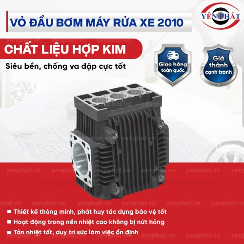 Vỏ đầu bơm máy rửa xe 2010 2