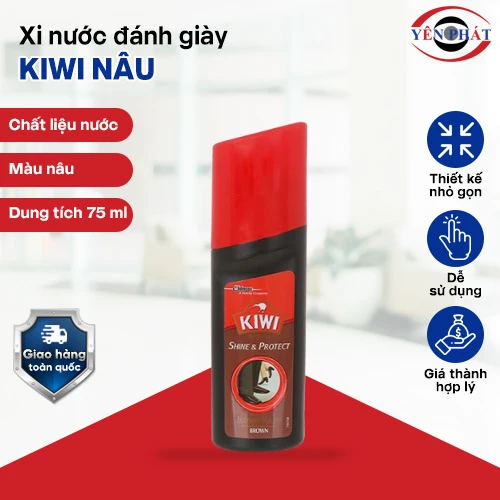 Xi nước đánh giày Kiwi nâu 75ml 2