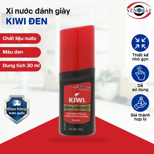 Xi nước đánh giày đen Kiwi 30ml 2