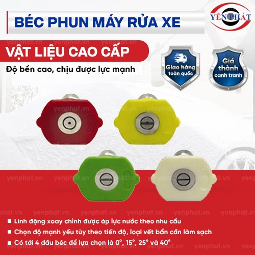 Bộ béc phun 4 chiếc 2